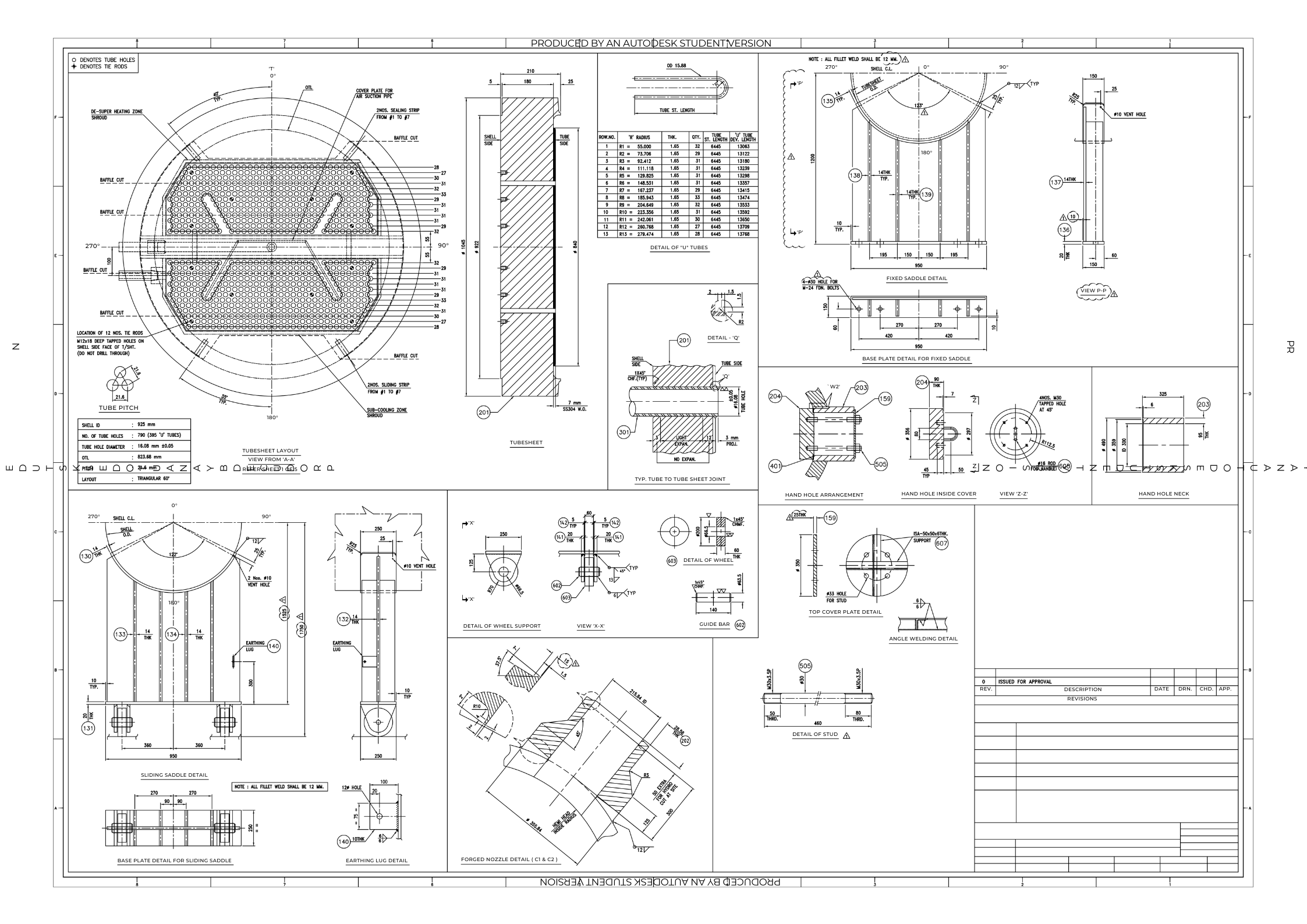 Detailing of Heat Exchanger 